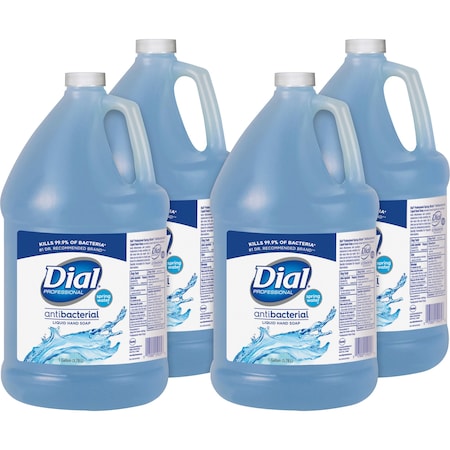 Dial 1 gal (3.8 L) Spring Water Scent Liquid Hand Soap 4 PK DIA15926CT